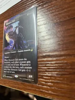 MTG - Massacre Girl (Borderless) - Ravnica Remastered - Regular - NM/PackFresh - Image 2