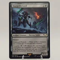 Skorpekh Lord 58 Rare Universes Beyond: Warhammer 40,000 Magic: The Gathering LP - Image 1
