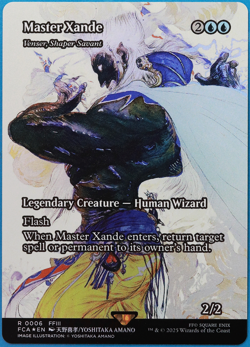 Master Xande | Venser Shaper Savant FOIL Final Fantasy Through Ages MINT 503623 - Image 1