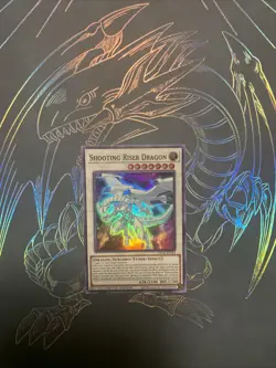 Yugioh Shooting Riser Dragon DANE-ENSE3 Super Rare Limited Edition - Image 1