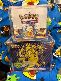 POKEMON TCG SURGING SPARKS ETB & BOOSTER BOX TRAINER BOX FACTORY SEALED - Image 1
