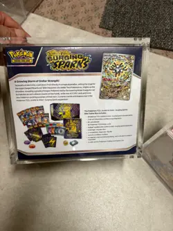 POKEMON TCG SURGING SPARKS ETB & BOOSTER BOX TRAINER BOX FACTORY SEALED - Image 3