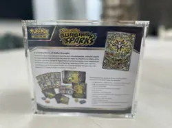 Surging Sparks ETB Pokemon Center Elite Trainer Box New & Factory Sealed + Case - Image 2