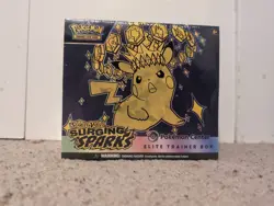 Surging Sparks Pokemon Center PC ETB Elite Trainer Box Factory Sealed Exclusive - Image 1