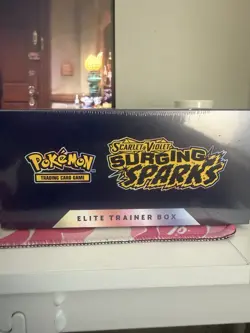 Pokemon TCG Surging Sparks Elite Trainer Box ETB New Factory Sealed - Image 3