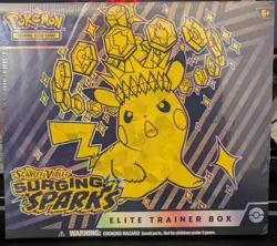 2024 Pokemon S&V Surging Sparks ETB Factory Sealed - Image 1