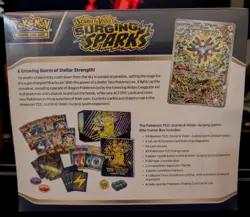 2024 Pokemon S&V Surging Sparks ETB Factory Sealed - Image 3