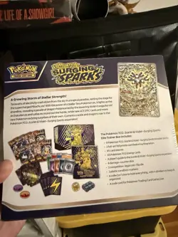 Pokemon Scarlet & Violet: Surging Sparks ETB Factory Sealed Elite Trainer Box - Image 4
