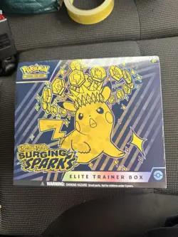 Brand New Factory Sealed Pokemon Surging Sparks Etb - Image 1