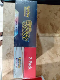 Pokemon TCG Surging Sparks ETB & Booster Bundle Costco 2 Pack, Factory Sealed - Image 2