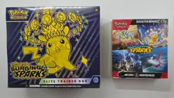 Pokemon TCG: Surging Sparks ETB & Booster Bundle ***NEW FACTORY SEALED*** - Image 1