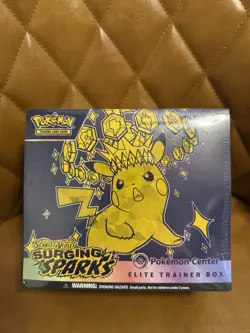 Pokemon Scarlet & Violet Surging Sparks Pokemon Center ETB Factory Sealed New - Image 1