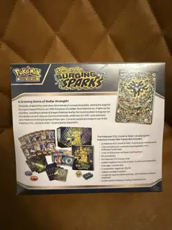 Pokemon Scarlet & Violet Surging Sparks Pokemon Center ETB Factory Sealed New - Image 2