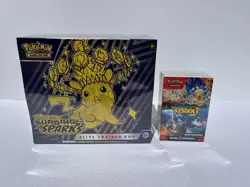 Pokemon Surging Sparks ETB & Surging Sparks Booster Bundle Factory Sealed - Image 1
