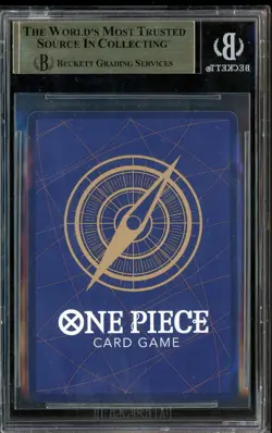 2025 One Piece OP12 English 3rd Anniversary Silver #093 Marshall D. Teach BGS 10 - Image 2