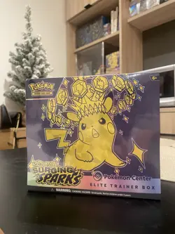 Pokemon TCG Surging Sparks Pokemon Center Elite Trainer Box ETB Brand New Sealed - Image 1