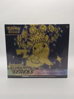 Surging Sparks Pokemon Center Elite Trainer Box ETB - Sealed + Acrylic Case - Image 5