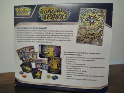 Pokemon Surging Sparks Elite Trainer Box ETB Sealed, New (Tiny Slit/Scratches) - Image 2