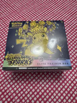 Surging Sparks Pokemon Center Elite Trainer Box ETB SV Pokemon TCG *New/Sealed* - Image 1