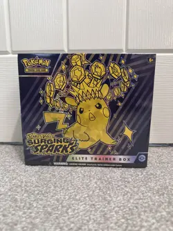 Pokemon TCG Surging Sparks Elite Trainer Box ETB English New & Sealed - Image 1