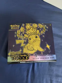 Pokemon - Surging Sparks - Pokemon Center - Elite Trainer Box (ETB) - Sealed - Image 1