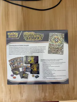 Pokemon TCG Surging Sparks Elite Trainer Box ETB Center Edition, Sealed - Image 4