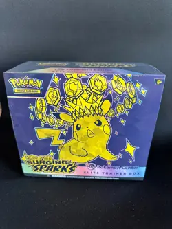 Surging Sparks Pokemon Center Elite Trainer Box ETB New Sealed - Image 1