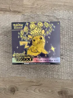 Pokemon Center Surging Sparks - Elite Trainer Box ETB - Sealed - Image 1