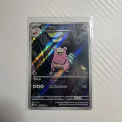 2026 Slowbro 90/84 Illustration Rare Pokemon Pitch Black - Image 1