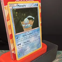 Manaphy XY190 Holo Promo Basic 70 HP English Pokemon Card TCG - Image 3