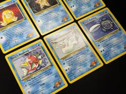 Misty’s 6-Card Lot Pokemon Gym Challange- Psyduck Horsea Seel Magikarp Staryu - Image 3
