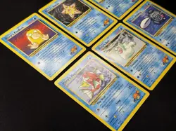 Misty’s 6-Card Lot Pokemon Gym Challange- Psyduck Horsea Seel Magikarp Staryu - Image 4