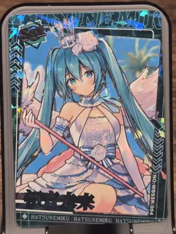 Goddess Story Anime Waifu Card Mysterious Surprise SSR-004 Hatsune Miku - Image 1
