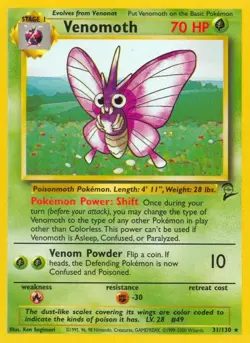 Pokemon TCG Base Set 2 - Choose Your Card Holo Rare to Common - Vintage WOTC - Image 4
