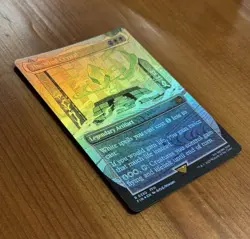 The Wind Crystal R 0330, NM/Mint Foil Borderless, MTG Final Fantasy FIN Card III - Image 2