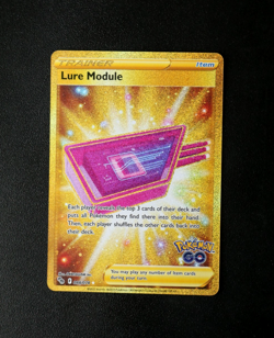 Pokemon Card TCG - Lure Module 088/078 - Pokemon GO - Gold Secret Rare - NM ⭐ - Image 1