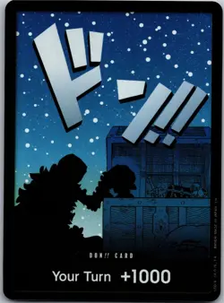 DON!! Card (Donquixote Rosinante) One Piece Foil NM - Image 1