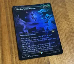 The Darkness Crystal R 0335, NM/Mint Foil Borderless, MTG Final Fantasy FIN Card - Image 2