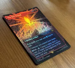 The Fire Crystal R 0337, NM/Mint Foil Borderless, MTG Final Fantasy FIN Card III - Image 2