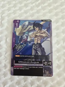 SDCC 2026 Mikazuki Augus Foil Gundam Card Game (ST05-010) - Image 1