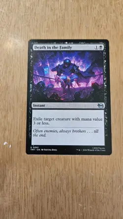 Death in the Family 0061 Magic the Gathering Card - Image 2