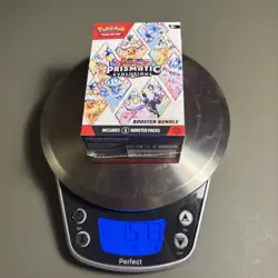 !!🔥VERY HEAVY🔥!! (157.3g) Prismatic Evolutions Booster Bundle Pokemon TCG - Image 2