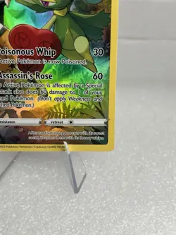 Pokemon Roserade Full Art Ultra Rare Holo TG02/TG30 Lost Origin EN 120 HP - Image 4