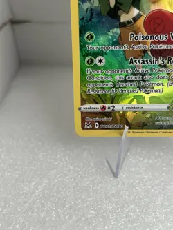 Pokemon Roserade Full Art Ultra Rare Holo TG02/TG30 Lost Origin EN 120 HP - Image 5