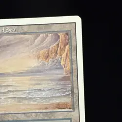 MTG Underground Sea Revised LP CREASED CORNER Dual Land #47 - Image 4