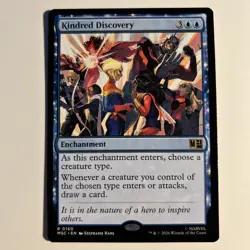 Kindred Discovery (MSC 150 Rare) MTG Commander: Marvel Super Heroes - Image 3