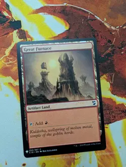 Great Furnace (C18) Common Magic: The Gathering The List Reprints Near Mint - Image 1