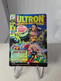 Ultron, Artificial Malevolence Borderless FOIL (0401) Marvel Super Heroes MTG - Image 1