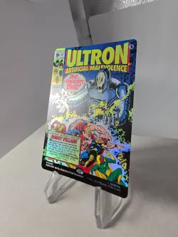 Ultron, Artificial Malevolence Borderless FOIL (0401) Marvel Super Heroes MTG - Image 2