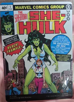 Jennifer Walters The Sensational She-Hulk (Borderless) (0388) [Marvel Super - Image 1